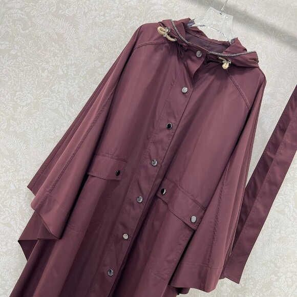 Brunello Cucinelli 2025 new cape-style long coat - Picture 5 of 9